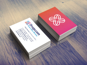 Image of Drugs.com business cards