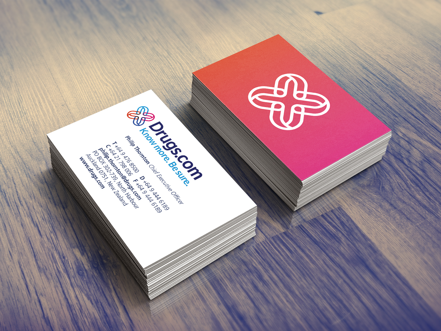 Image of Drugs.com business cards