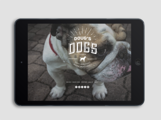 Image of Doug's Dogs website