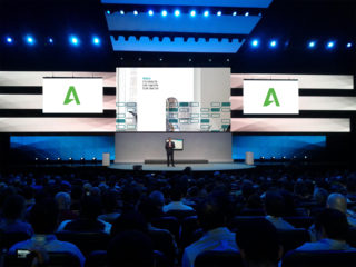 Image of AlixPartners conference branding