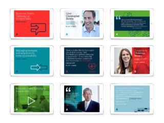 Images of AlixPartners social media cards