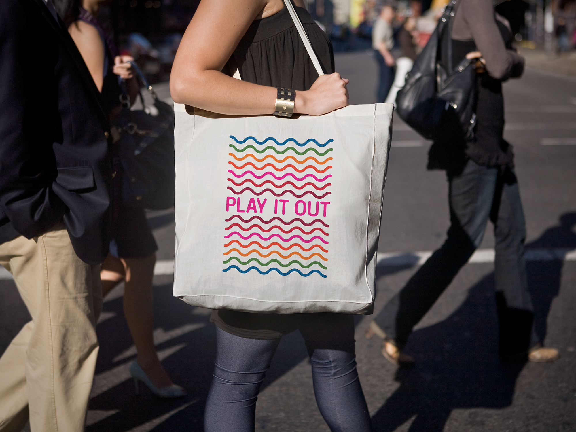 Tote bag for Play It Out brand