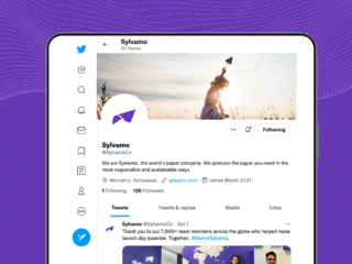 Sylvamo twitter scroll